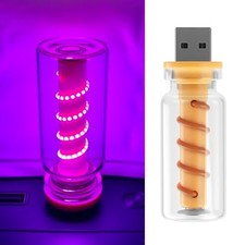 USB Light for Car, Touch Dimmable Retro Interior Lamp LED Ambient purple