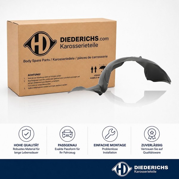 Verkleidung Radhaus Links Diederichs 2255009 FÜR VW-image
