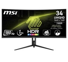  MSI 34 Inch curved gaming monitor, soundbar 