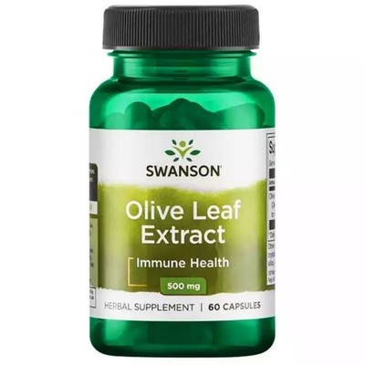Swanson Olive Leaf Extract Olivenblattextrakt 500 mg   60 Kapseln