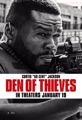 Den of Thieves 2018 5 Filmposter Kunstdruck Minimalistisch Matt Illustration Textu