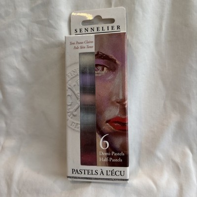 Sennelier Extra-Soft Half Pastel 6 Stick Set, Pale Skin Tones