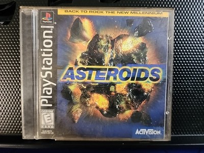 Asteroids (Sony PlayStation 1, 1998) PS1 Complete w/ Manual Tested Working