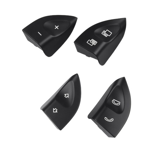 Steering Wheel Control Button Switch Cover For Mercedes W220 W215 Black Parts - Picture 6 of 24