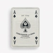 Ralph Lauren RL Spielkarten Piatnik Wien – Carbon Design – De Luxe Edition OVP