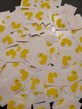 200+ Mrs Grossmans Yellow Duck Cut stickers V...
