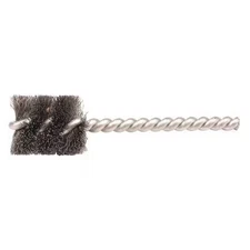 Weiler 21078V 1" Power Tube Brush .008" Steel Wire Fill 1" Brush Length