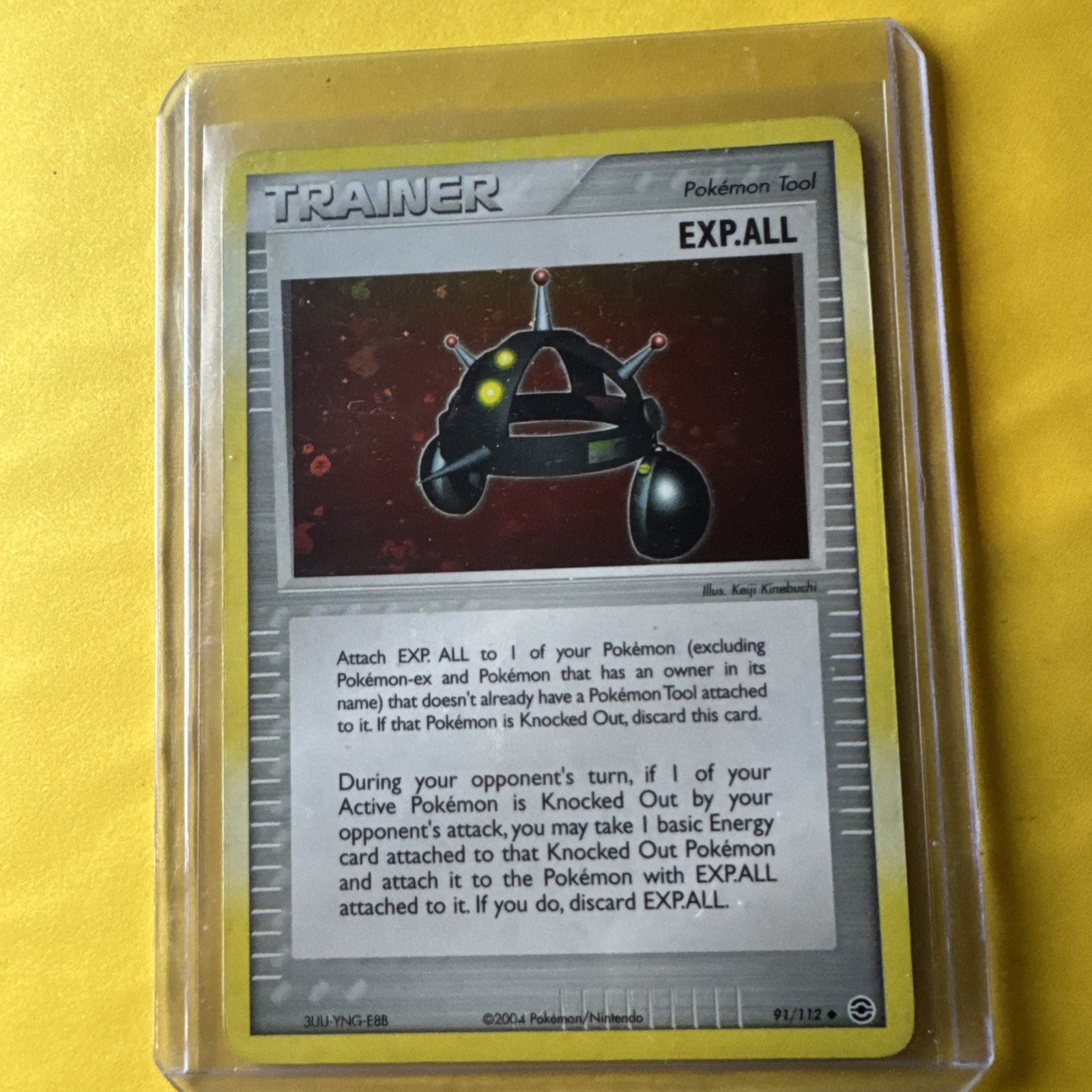 Pokemon Fire Red Leaf Green Exp All 91/112 Trainer Holo Uncommon 2004 