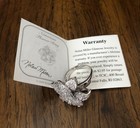 Nolan Miller Notorious Flower Ring - Clear Pave Crystals - Size 7 - NEW ! — photo 2