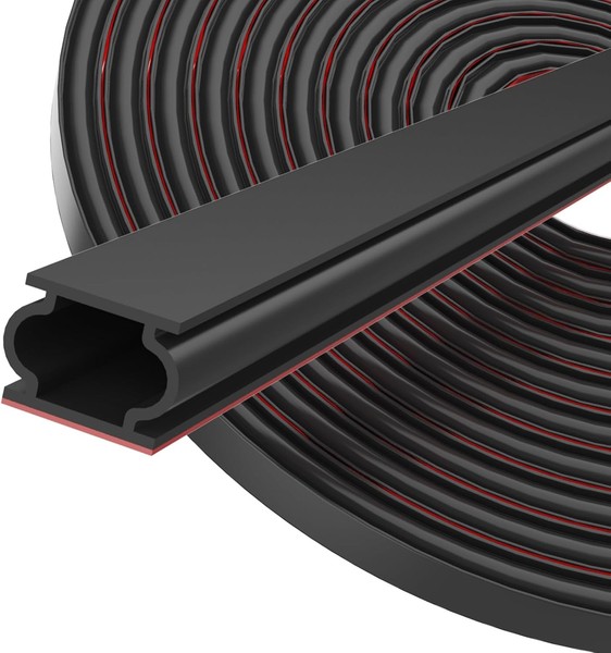 TüRdichtung Dichtungsband Selbstklebend 12Mm X 8Mm 6M FüR Fenster TüRen-image