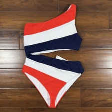 Beach Riot Women s Size Large Red White Blue ...