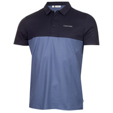 Image of Calvin Klein Golf Colour Block Polo Shirt | Sizes: L & XL