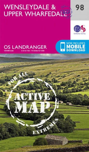 Wensleydale & Upper Wharfedale by Ordnance Survey (Sheet map, folded)