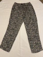 Boutique Leopard Print Wide-leg Pants for Women, Crescent Brand