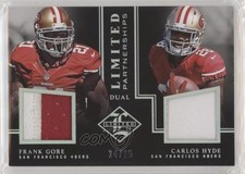 2014 Limited Partnerships Dual Materials Prime 24/25 Carlos Hyde Frank Gore 2h4
