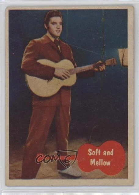 1956 Topps Bubbles Elvis Presley Soft and Mellow #5