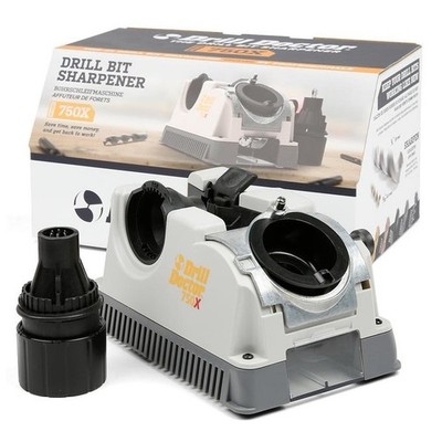 Drill Doctor 750X Bit Sharpener with Carrying Case -Open box new