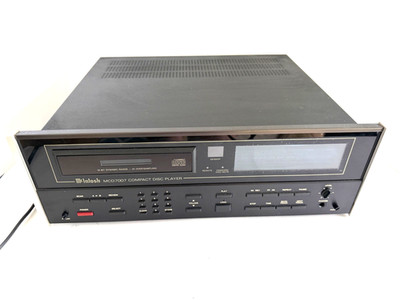 MCINTOSH MCD7007 CD PLAYER - AS IS