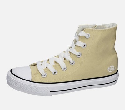 Dockers by Gerli women's shoes size 38 sneaker lace-up high top sneaker canvas