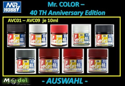 MW22 MR.HOBBY AVC01-09 MR.COLOR 40TH ANNIVERSARY EDITION (10ml) (349 EUR/l)
