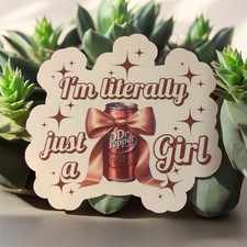 Handmade Dr Pepper Sticker