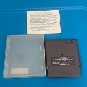River City Ransom Cart w/Manual & Plastic Box Nintendo NES