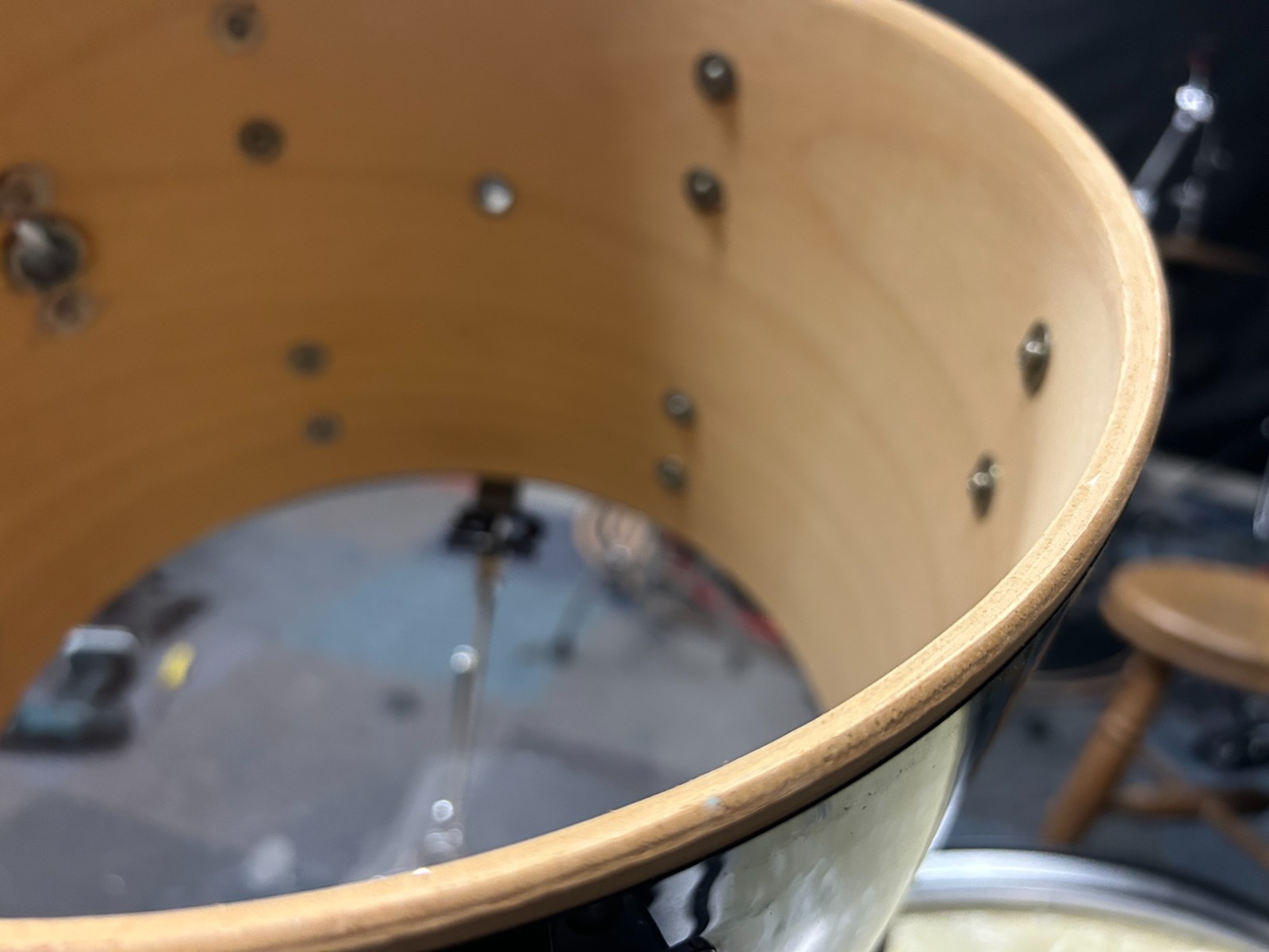 CB Drums MX Series 12'' x 09'' Tom Drum-Birch Poplar Shell-Black**VIDEO DEMO** photo 15