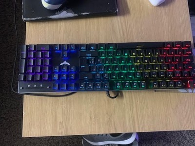 HAVIT KB432L RGB Mechanische Gaming Tastatur mit Hintergrundbeleuchtung