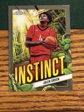 Jalen Green 2024-25 Topps Chrome Instinct Rockets #17