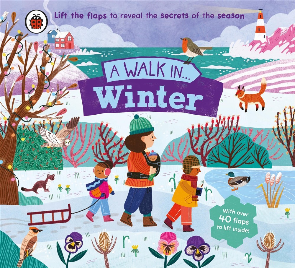 A Walk in Winter: Lift the flaps to reveal the secrets of the season - Cob...