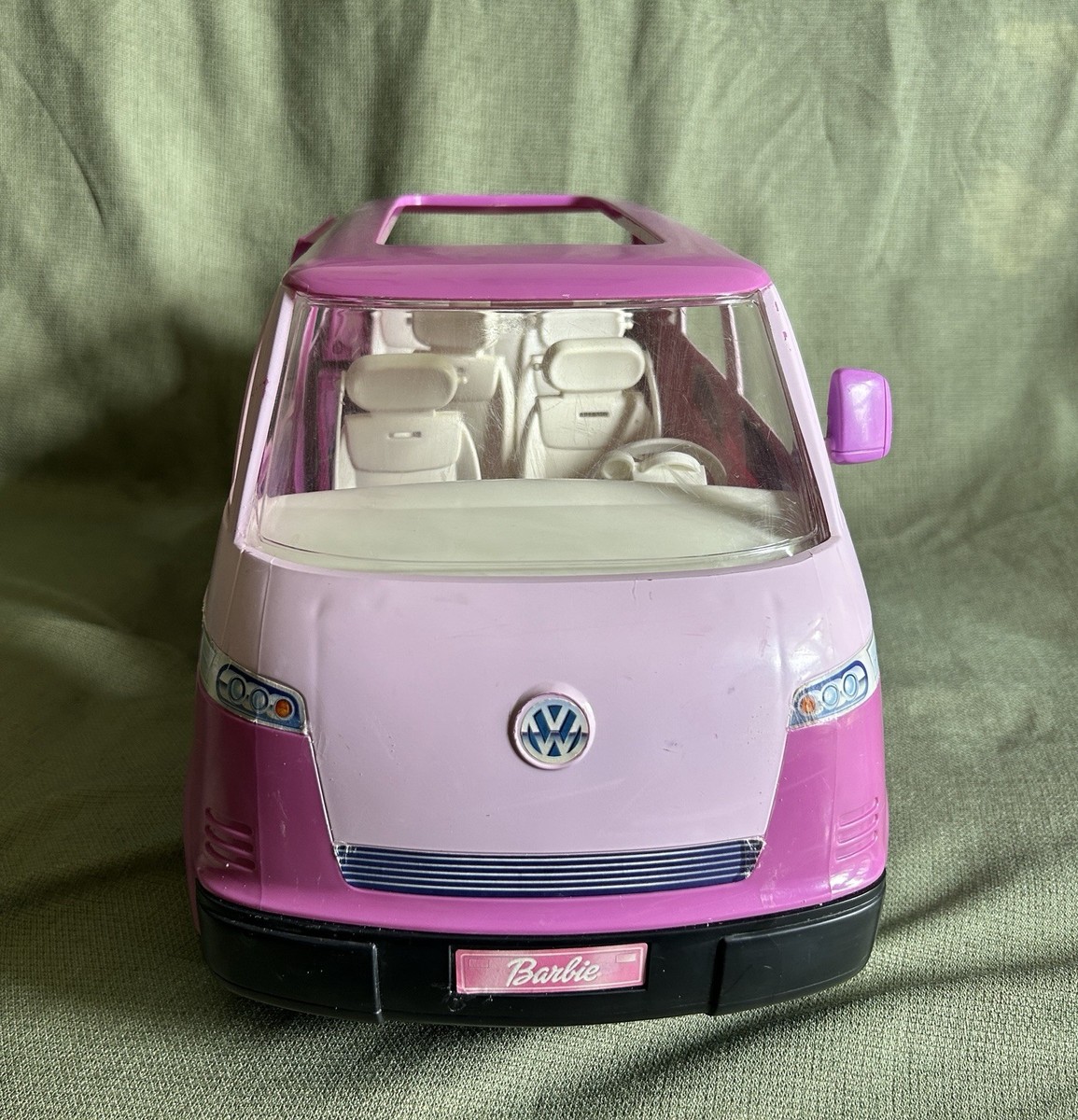 2002 Barbie Pink/Purple Volkswagen Microbus Vintage RARE Horn
