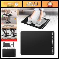 Non-Slip Under Desk Elliptical Mat - Small Exercise Mat for Home Workout, Peloto