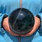 7.3LB Natural green fluorite Quartz sphere Crystal ball Mineral specimen Healing — photo 5