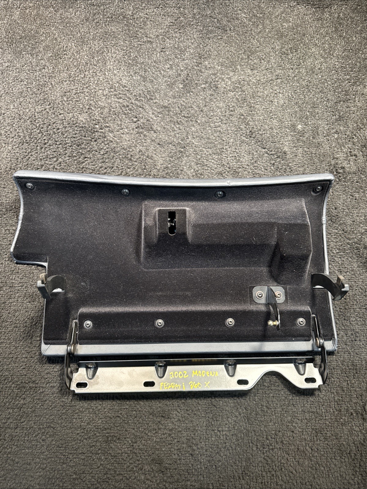 2002 Ferrari 360 Spider Dash Glove Box Compartment OEM DARK BLUE