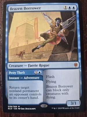 MTG Brazen Borrower (ELD) Throne Of Eldraine Regular Mythic 039/269