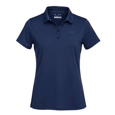 Under Armour Damen Zinger Polo Extra Small Navy Blau HeatGear Stretch UPF 30