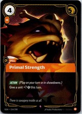 Primal Strength 154/298 Rare Origins Riftbound Foil Near Mint — live eBay listing