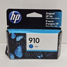 Genuine HP 910 Cyan Ink Cartridge Original 3YL58AN EXP 05/2025