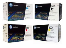 HP 507A Set of 4 Combo Toner Cartridges - New in Box