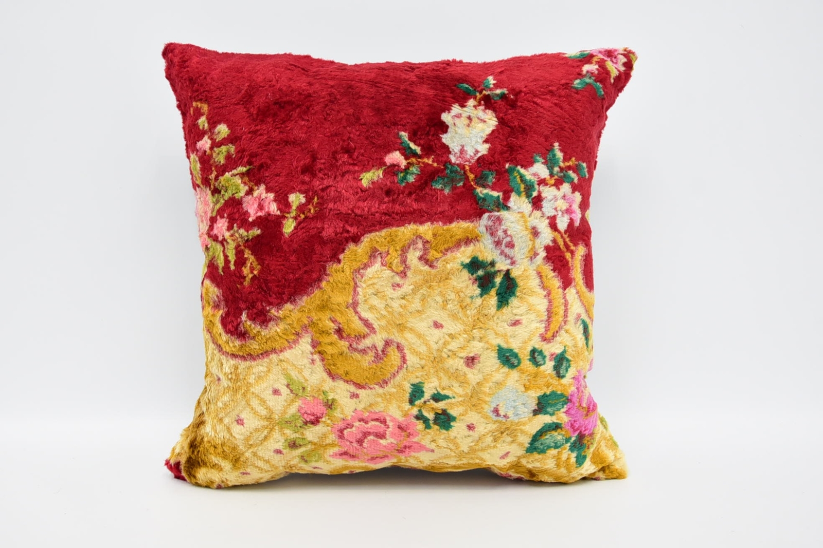 Turkish Kilim Pillow, Throw Pillow Cover, 16