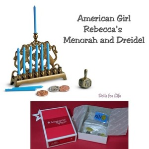 american girl rebecca hanukkah set