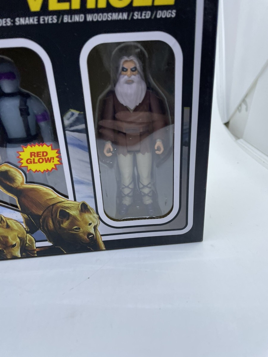 G.I. Joe Arctic Rescue Vehicle w/ Snake Eyes & Blind Woodsman