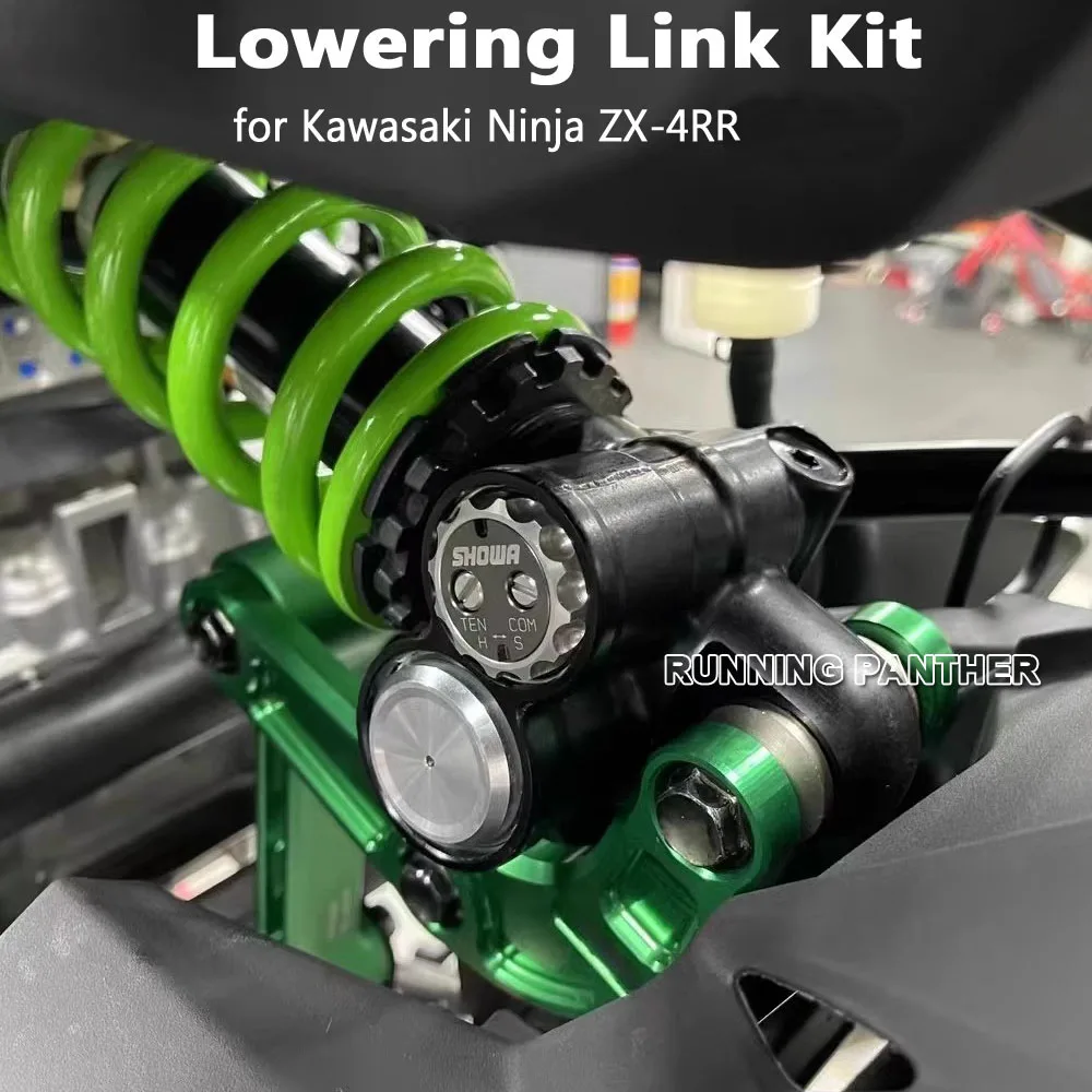 Motorcycle Linkage Rear Drop Lowering Link Kit For Kawasaki Ninja