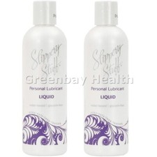 2x Slippery Stuff Liquid Water Based Personal Lubricant Massage Lube 8 oz