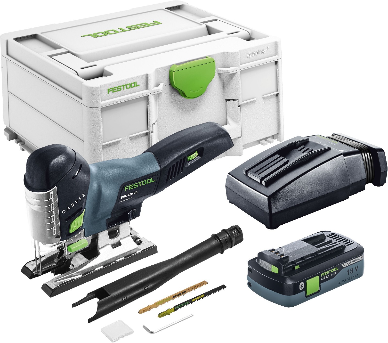 Festool Cordless Jigsaw PSC420 4.0ah 576526