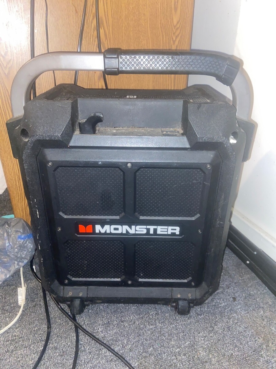 Monster Rockin Roller Bluetooth/Radio/Aux Speaker