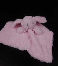 Blankets Beyond Pink Bunny Plush Lovey Security Baby Blanket Super Soft