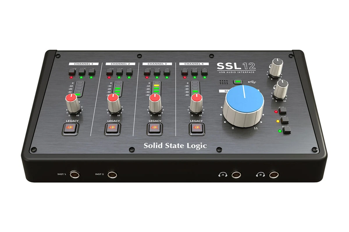Solid State Logic SSL 12 | USB Audio Interface 878076001678 | eBay