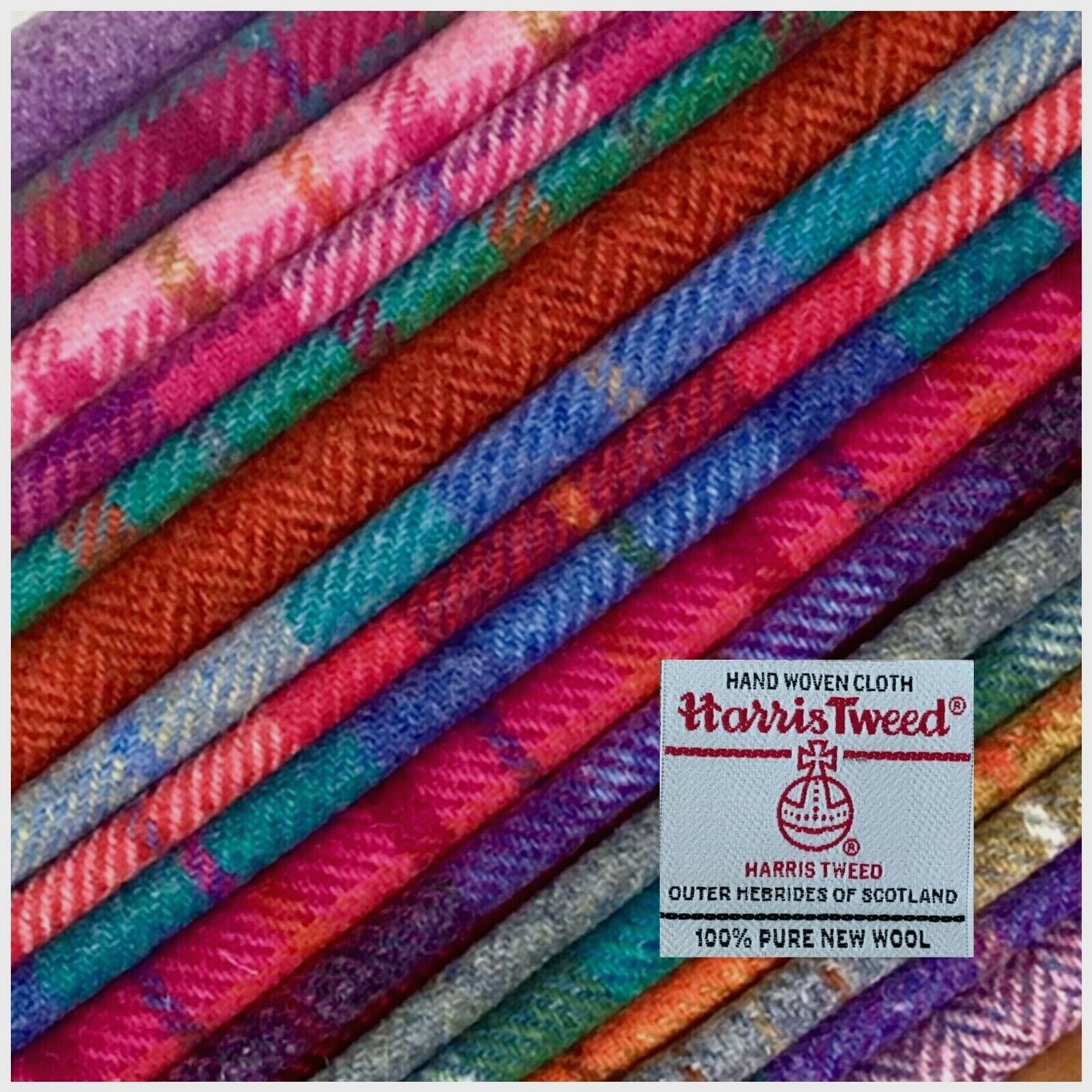 Harris Tweed Fabric Upholstery Grade Multipurpose Tweed Clothing FREE Label