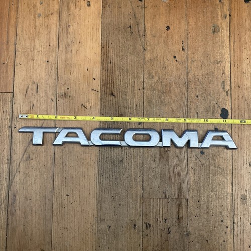 6-Piece Matte Black Overlay Kit For 2005-2015 Toyota Tacoma V6 Emblems (Easy Stick-On)